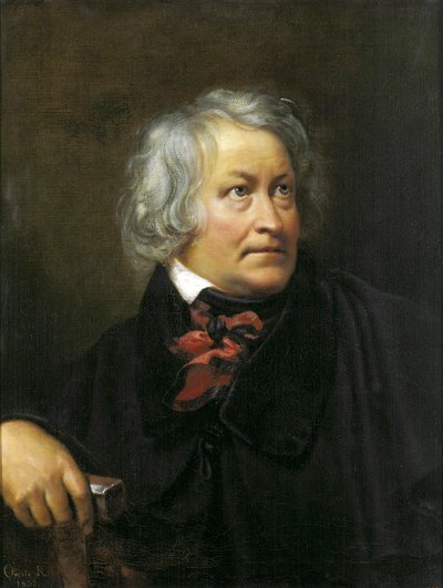 Ritratto dello scultore Bertel Thorvaldsen, 1833 da Orest Adamovich Kiprensky