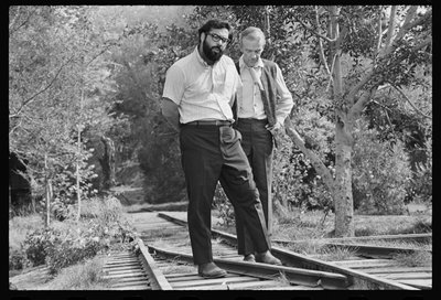 Francis Ford Coppola e Fred Astaire sul set di 