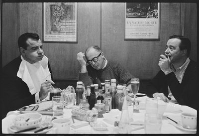 Walther Matthau, Billy Wilder e Jack Lemmon sul set di 