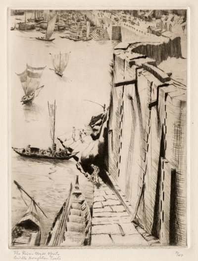 Muro del fiume, Oporto da Orville Houghton Peets