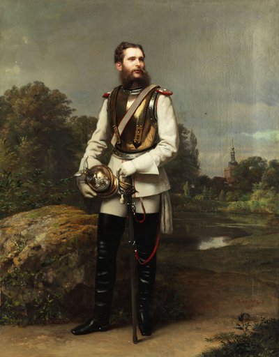 Kronprinz Friedrich Wilhelm von Preußen da Oscar Begas