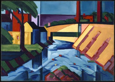 Toni della sera da Oscar Bluemner
