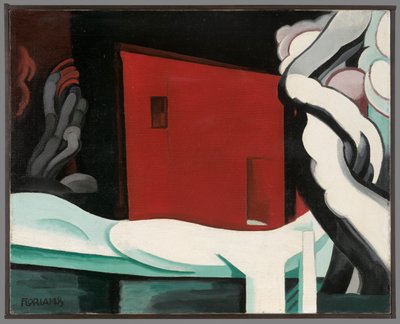 Neve e bagliore da Oscar Bluemner