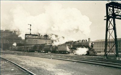 Treno in partenza dalla Union Station, St. Louis da Oscar C. Kuehn