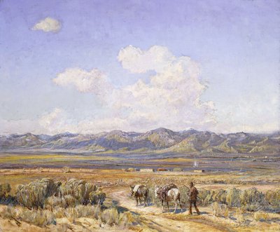 Cinque miglia a Taos da Oscar Edward Berninghaus