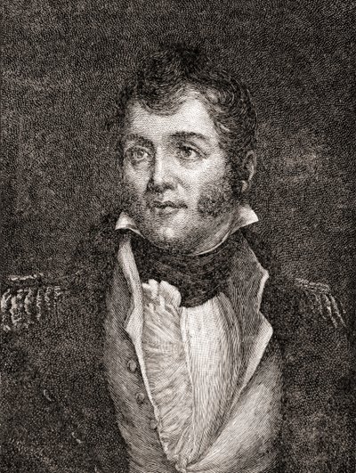 Commodoro della Marina degli Stati Uniti Oliver Hazard Perry, da La Storia del Nostro Paese, pubblicato nel 1905 da Oscar Edward Grosch