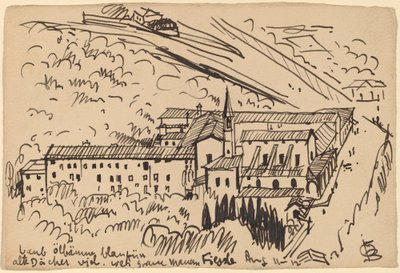 Fiesole, Chiostro di S. Domenico da Oscar F. Bluemner