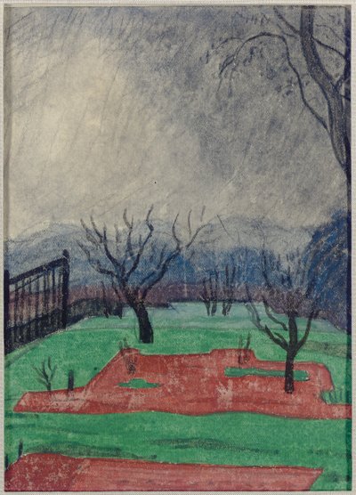 Campo al Tramonto da Oscar Florianus Bluemner
