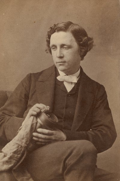 Lewis Carroll Charles Lutwidge Dodgson, 1863 da Oscar Gustav Rejlander