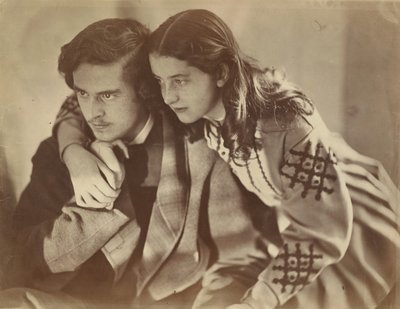 Mary Constable e suo fratello, 1866 da Oscar Gustav Rejlander