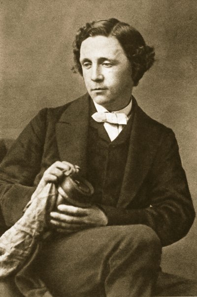 Ritratto di Lewis Carroll, 28 marzo 1863 da Oscar Gustav Rejlander