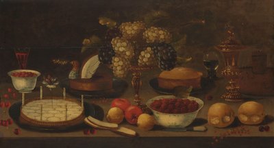 Natura morta con banchetto da Osias Beert (I) (follower of)