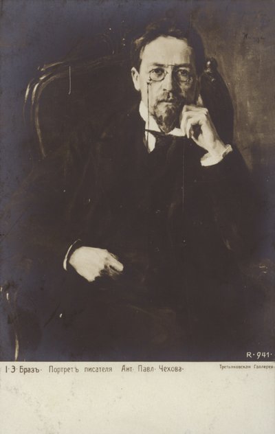 Anton Čechov, scrittore di racconti brevi e drammaturgo russo da Osip Emmanuilovich Braz