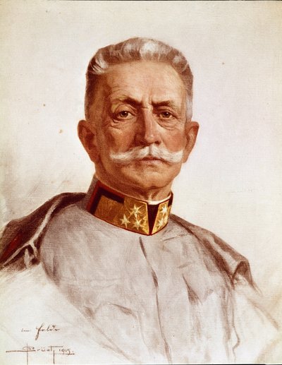 Ritratto di Franz Conrad von Hotzendorf, Capo di Stato Maggiore dell