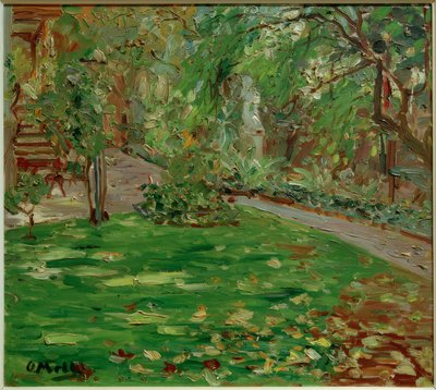 Giardino del Lussemburgo I da Oskar Moll