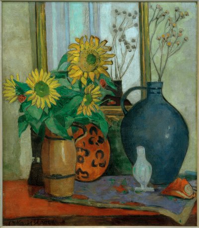 Girasoli con ciotola di Matisse da Oskar Moll