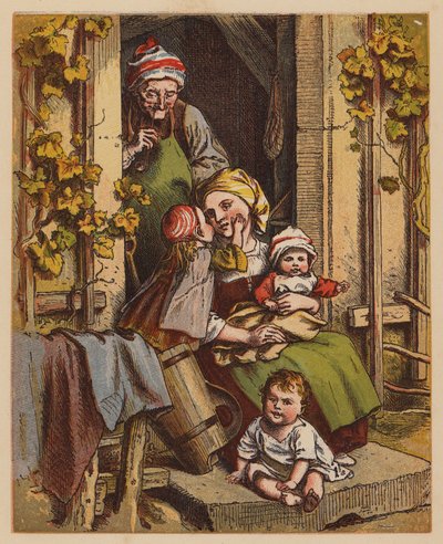 Una casa felice da Oskar Pletsch