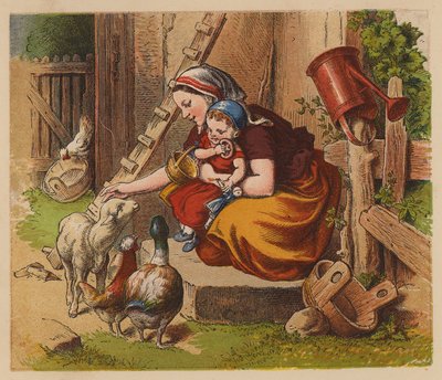 Gli Animali Domestici della Mamma da Oskar Pletsch