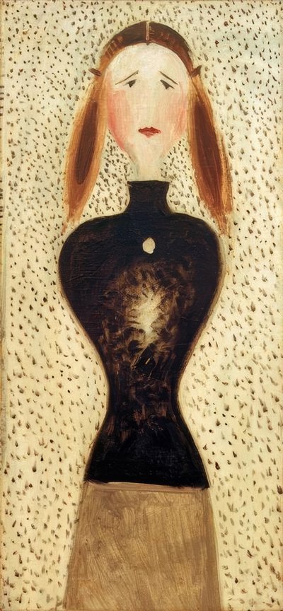 Figura di fronte da Oskar Schlemmer