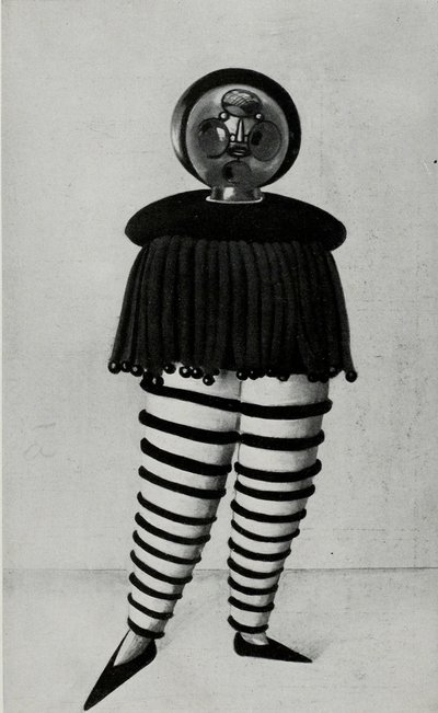 Dal palco al Bauhaus Die Bühne im Bauhaus, 1925 da Oskar Schlemmer