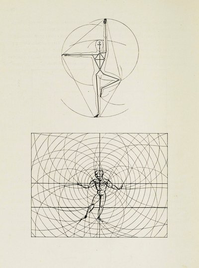 Dallo stage al Bauhaus Die Bühne im Bauhaus, 1925 da Oskar Schlemmer
