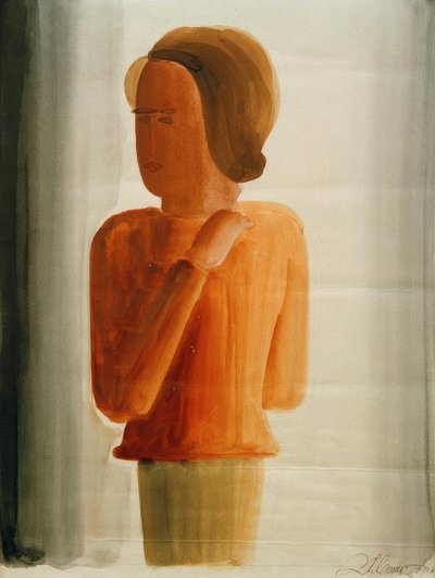 Ragazzo rosso da Oskar Schlemmer