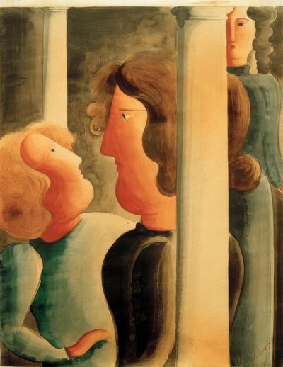 Tra le colonne da Oskar Schlemmer