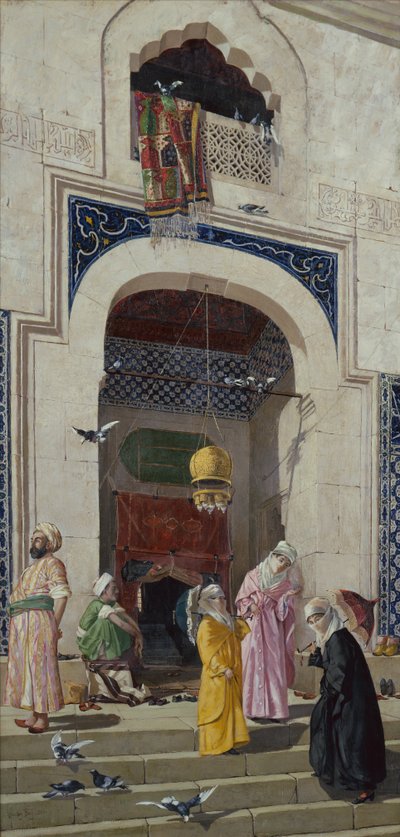Porta della Grande Moschea di Bursa da Osman Hamdi Bey