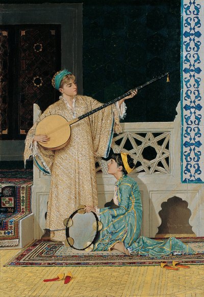 Due musiciste da Osman Hamdi Bey