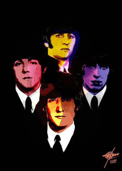 Ritratti colorati in stile Pop Art da Osvaldo Russo