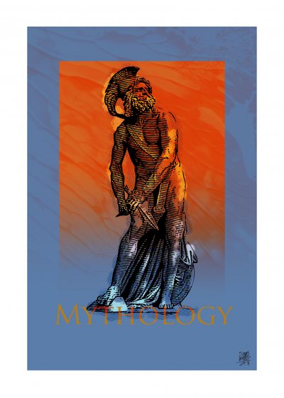 Eroe guerriero mitologico da Osvaldo Russo
