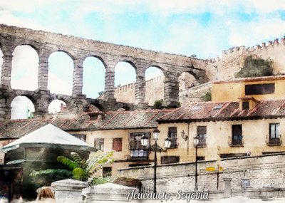 Acquedotto romano di Segovia da Osvaldo Russo