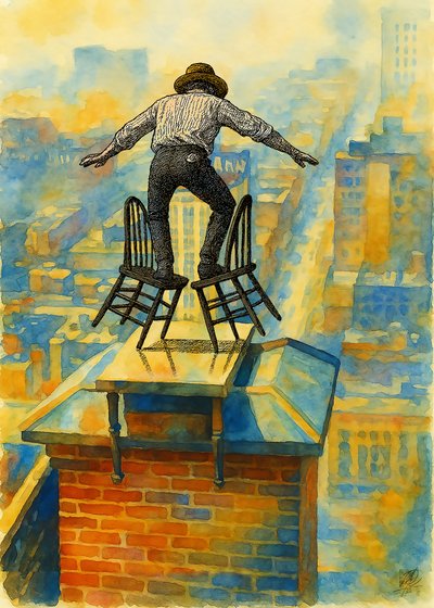 Equilibrio sul tetto da Osvaldo Russo