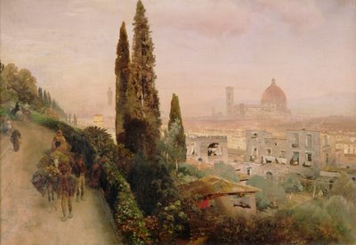 Firenze da Oswald Achenbach