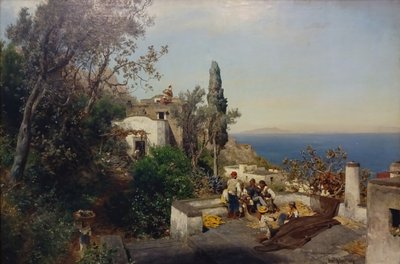 Vista sul Golfo di Napoli da Oswald Achenbach
