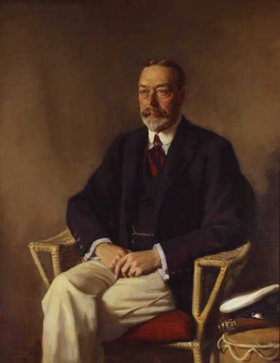 Giorgio V di Oswald Birley da Oswald Hornby Joseph Birley
