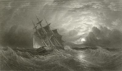 HMS Galatea in Crociera da Oswald Walters Brierly