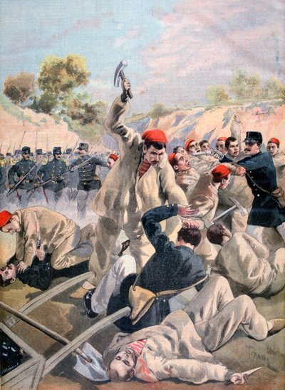 Una rivolta di anarchici francesi in Guyana, 1894 da Oswaldo Tofani