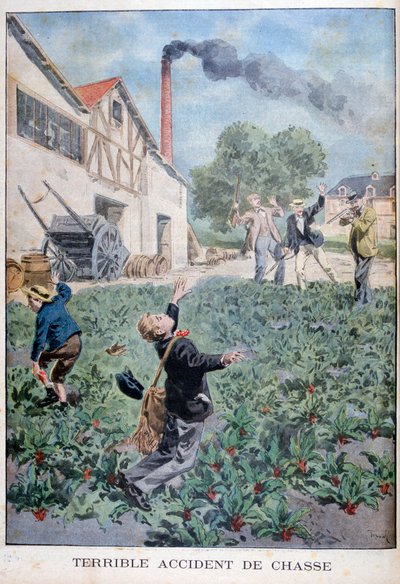 Incidente di caccia, 1900 da Oswaldo Tofani