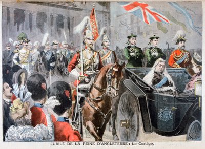 Processione, Giubileo di diamante della Regina Vittoria, 1897 da Oswaldo Tofani
