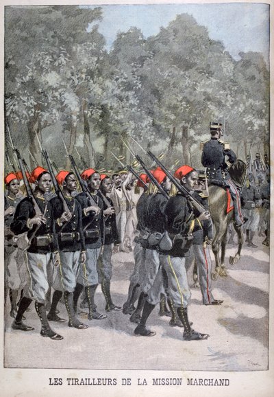Fucilieri, Francia, 1899 da Oswaldo Tofani