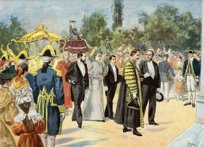 Sir Joseph Renals visita Bordeaux da Oswaldo Tofani