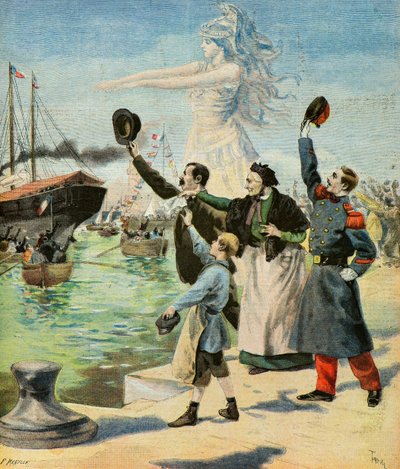 La partenza del corpo di spedizione da Oswaldo Tofani