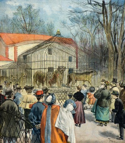 La nuova rotonda fauve del Jardin des Plantes da Oswaldo Tofani