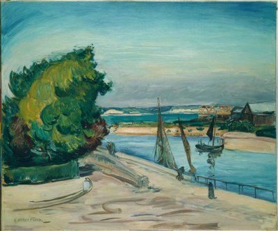 Le Havre, ingresso del porto da Othon Friesz