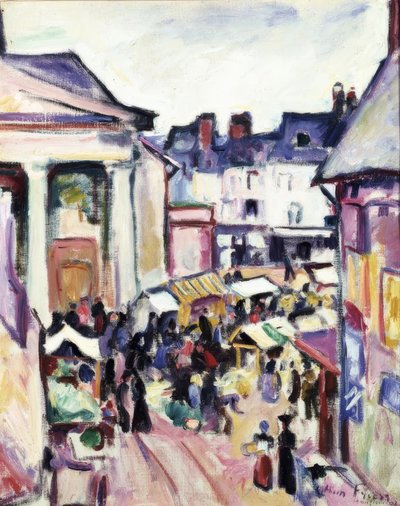 Domenica a Honfleur da Othon Friesz