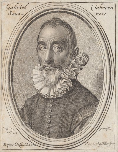 Gabriello Chiabrera da Ottavio Leoni