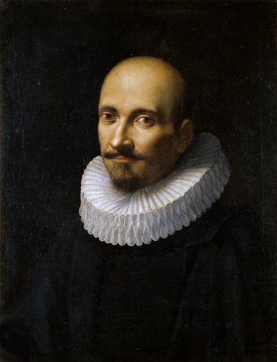 Ritratto di Marcello Provenzale 1575-1639, primo terzo del XVII sec. da Ottavio Maria Leoni
