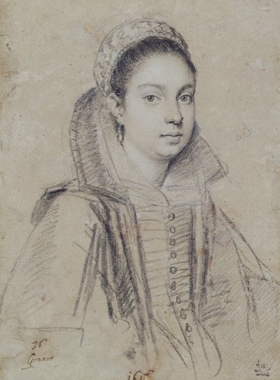 Ritratto di una Signora da Ottavio Mario Leoni