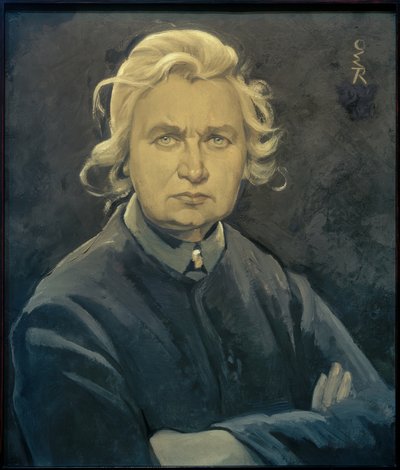Ottilie W. Roederstein, autoritratto 1926 da Ottilie Roederstein